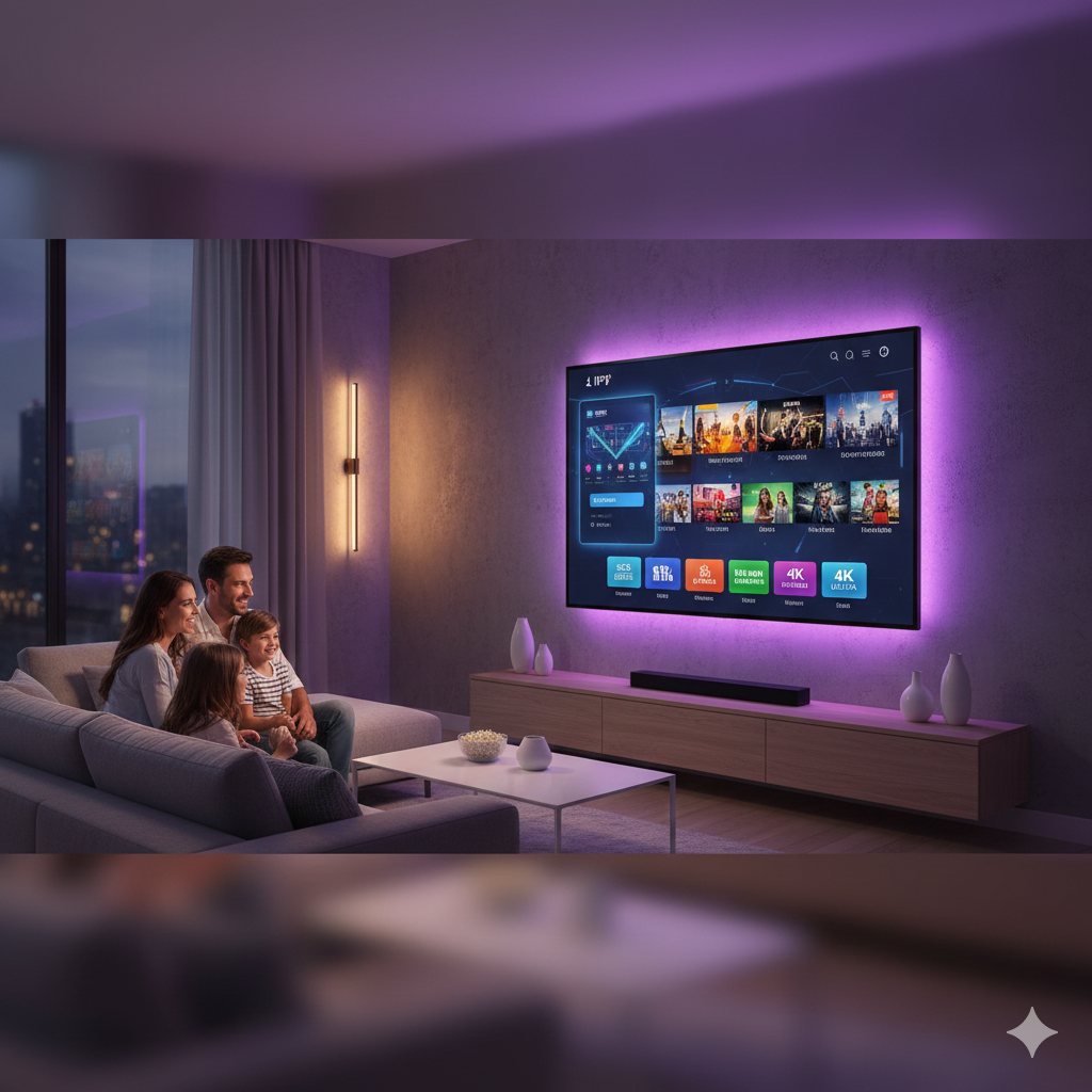 IPTV Abonnement 12 Mois Premium France - Interface Smartone